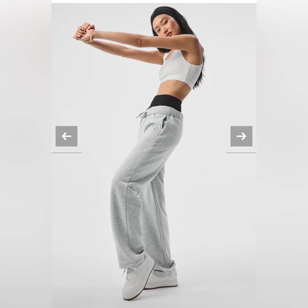 ALO Yoga Gray Track Pants